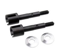 Parti auto RC Compatibile Con HPI RC Auto Aggiornamento Accessori Parti Di Modifica Coppa Per Asse Ruota In Metallo A Forma Di Osso Di Cane Coppa Per Asse BMT0022(Black)