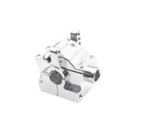 Parti auto RC Compatibile Con JLB Per Racing Per CHEETAH 1/10 RC Car Trucks Parti Di Modifica Di Aggiornamento Accessori Copertura Della Scatola Del Cambio(Silver)