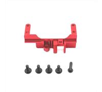 Parti auto RC Compatibile Con MJX H12Y RC Auto Aggiornamento Parti Di Modifica Accessori In Metallo Assale Anteriore Servo Parti Di Fissaggio Servo Per Il Sedile(Red)