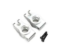 Parti auto RC Compatibile Con MJX Per Hyper Go 14301 14302 1/14 RC Auto Parti Di Aggiornamento Accessori Ruota Posteriore In Metallo Tazza Ruota Posteriore Fissa(Silver)