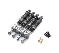 Parti auto RC Compatibile Con MN 1/10 RC Auto Aggiornamento Parti Di Modifica Accessori Esterno In Metallo Per Ammortizzatore Idraulico A Molla(Gray)