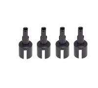 Parti auto RC Compatibile Con Tamiya Per TT01 Per TT02 TT01D TT01E M05 M06 1/10 RC Car Parts Accessories Giunto Del Cambio In Metallo Coppa Del Differenziale(Black)