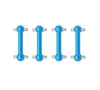 Parti auto RC Compatibile Con Tamiya Per TT01 Per TT02 TT01D TT01E TA04 1/10 RC Auto Parti Di Aggiornamento Accessori 4 Pezzi Albero Di Trasmissione In Metallo CVD Dogbone(Blue)