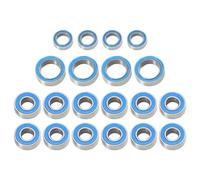 Parti auto RC Compatibile con Tamiya per TT01 TT01E TT01D per TT02B RC Car Parts Accessories Kit cuscinetti a sfera sigillati in gomma da 20 pezzi