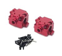 Parti auto RC Compatibile Con Wltoys 284131 K969 K979 K989 K999 P929 P939 Scatola Ingranaggi In Metallo Shell Scatola Differenziale Scatola Ingranaggi Parti Di Automobili RC(Red)