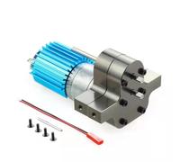 Parti auto RC Compatibile Con WPL B14 B16 B24 B36 C14 C24 Per JJRC Q60 Per MN D90 Per MN99S Rc Car Parts Metal Transfer GearBox Con Motore A Spazzole 370(Gray)