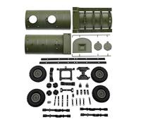 Parti auto RC Compatibile Con WPL B14 B24 B16 B36 1/16 RC Crawler Car Military TruckaggiornamentoDecorazioneOlio Decora La Scatola(1TSE)