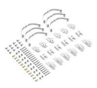 Parti auto RC Compatibile Con WPL B16 B36 Per JJRC Q60 Q63 Q75 1/16 RC Ricambi Auto Accessori Ammortizzatore In Acciaio Sospensione Per Molle A Balestra(Silver)