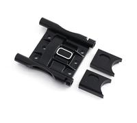 Parti Auto Rc Per Arrma 6S Per Kraton Per Senton Per Typhon Per Outcast Per Infraction Per Mojave 1/7 1/8 Supporto Copertura Differenziale Centrale Metallo Ricambi Auto RC(Black)