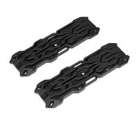 Parti Auto Rc Per Axial Per Scx10 Per Trx4 Per Yikong 1:10 Rampa Carico Per Escape Pneumatico Anti-trappola Rc Crawler Auto Ricambi Accessori Aggiornamenti Sostituzione(Black)
