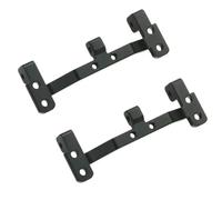 Parti Auto Rc Per MN D90 FJ45 Per WPL C14 C24 Base Metallo Asta Trazione Asse Sedile Supporto Servo Superiore Accessori Auto Cingolate RC Ricambi(Black)