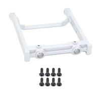 Parti Auto Rc Per MN G500 MN86 MN86S MN86K MN86KS Per MN128 1/12 Supporto Paraurti Anteriore Metallo Traversa RC Crawler Accessori Auto Sostituzione Aggiornamento Uso(Silver)