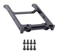 Parti Auto Rc Per MN G500 MN86 MN86S MN86K MN86KS Per MN128 1/12 Supporto Paraurti Anteriore Metallo Traversa RC Crawler Accessori Auto Sostituzione Aggiornamento Uso(Black)