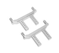 Parti Auto Rc Per SCY 16101 16102 16103 16101PRO 16102PRO 16103PR0 1/16 Pilastri Anteriori Posteriori Metallo Auto RC Aggiornamenti Sostituzioni(Silver)