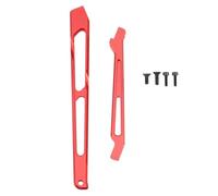 Parti auto telecomandate Compatibile Con Arrma Per Kraton 6S 1/8 RC Car Upgrade Parts 1 Set Supporto Sterzo Anteriore Posteriore In Metallo Per Rinforzo Telaio