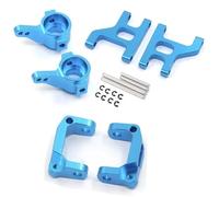 Parti auto telecomandate Compatibile Con Tamiya CC01 1/10 Set Di Bracci Di Sospensione Con Supporto Per Mozzo C E Tazza Sterzo Anteriore In Metallo Per Auto Cingolate RC