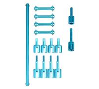 Parti auto telecomandate Compatibile Con Tamiya Per TT-01 TT01D TT01E Parti Di Ricambio Auto RC Albero Di Trasmissione In Lega Di Alluminio Giunto A Osso Di Cane, Giunto A Tazza Cambio