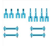Parti auto telecomandate Compatibile Con Tamiya Per TT-01 TT01D TT01E Per TT-02 1/10 Set Di Giunti A Tazza Differenziale A Osso Di Cane Albero Di Trasmissione In Metallo Ricambi Auto RC