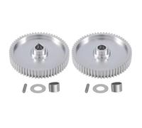 Parti auto telecomandate Compatibile Con TAMIYA Per TT01 TT01D TT01E 1/10 Accessori Per Auto Radiocomandate, 2 Ingranaggi Cilindrici In Metallo 61T 51004