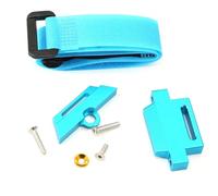 Parti auto telecomandate Compatibile Con TRAXXAS Per Slash 2WD 1/10 Accessorio Di Ricambio Per Aggiornamento Autocarro RC Corto, Supporto Batteria In Lega Di Alluminio