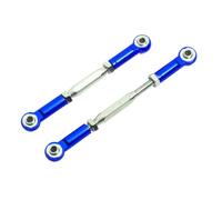 Parti auto telecomandate Compatibile Con Traxxas Per Slash 5807 HQ727 1/10 RC Car Parti Aggiornate 2 Pezzi Di Collegamento Dello Sterzo Regolabile In Metallo Servo Link Pull Rod