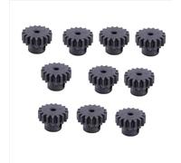 Parti auto telecomandate Compatibile Con Wltoys A959 A979 A969 A949-24 Auto Telecomandata Parti Di Aggiornamento Accessori 10X Pignone Ingranaggio Motore In Metallo 17T