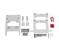 Parti auto telecomandate Compatibile Con WPL B14 B24 B16 B36 C14 C24 1/16 Accessori Per Auto RC, Staffa Di Montaggio Servo Per Paraurti Posteriore In Metallo
