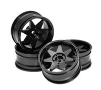 Parti Cerchione Metallo Per Tamiya XV01 Per TT01 Per Kyosho Per Hsp 1/10 | Ruote drift alluminio 52mm hex 12mm per prestazioni leggere RC car set upgrade stile onroad Ricambi Accessori