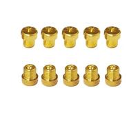 parti Confezione da 10 pezzi M6 filettatura 6 mm kit getto principale for moto adatto for carburatore Del PHBH PHBL FRD PHF VHB VHSH ugello iniettore(50-70)