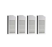 parti Contenitore for la polvere, filtro HEPA, compatibile con Ecovacs Deebot T10, T10 TURBO, X1, accessori for aspirapolvere robot.(White Hepa Filter 4pcs)