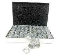 Parti Contenitori 54 Alluminio Lattine IN Box Custodia Orologio Parti Pietre MM