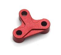 Parti Coperchio Dello Sterzo Metallo Per Tamiya XV02 RS Pro 1/10 | Auto RC le parti con protezione coperchio sterzo in metallo e allineamento dello sterzo coerente(Red)