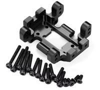 Parti Crawler Rc Per RedCat Per Ascent Per Rock 1/18 Telaio Lega Alluminio Piastra Paramotore Trasmissione Montaggio RC Crawler Auto Aggiornato Accessori(Black)