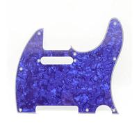 Parti del battipenna per chitarra elettrica 1 Pz Chitarra Stile TL Battipenna A 3 Strati 8/10 Fori Con Vite Per Chitarra Elettrica TL 12 Colori(Blue)