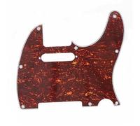 Parti del battipenna per chitarra elettrica 1 Pz Chitarra Stile TL Battipenna A 3 Strati 8/10 Fori Con Vite Per Chitarra Elettrica TL 12 Colori(Brown Red)
