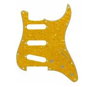 Parti del battipenna per chitarra elettrica 1 Pz SSS Battipenna Per Chitarra Elettrica 3 Strati 11 Fori Con Vite Per La Sostituzione Di Parti Di Chitarra Stile FD/ST(SSS Yellow)