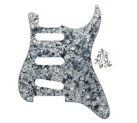 Parti del battipenna per chitarra elettrica 1 Pz SSS Battipenna Per Chitarra Elettrica 3 Strati 11 Fori Con Vite Per La Sostituzione Di Parti Di Chitarra Stile FD/ST(SSS Grey)