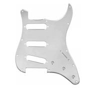 Parti del battipenna per chitarra elettrica 1 Pz SSS Battipenna Per Chitarra Elettrica 3 Strati 11 Fori Con Vite Per La Sostituzione Di Parti Di Chitarra Stile FD/ST(Mirror Sliver)