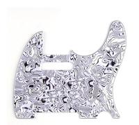 Parti del battipenna per chitarra elettrica 10 Pezzi Per TL Pickguard 3 Strati Single Coil Pickup Foro 8 Viti Foro Piastra Scrate Per Chitarre Elettriche Stile TL Multi Colore(Abalone)