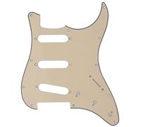 Parti del battipenna per chitarra elettrica Battipenna Per Chitarra 1pc 3 Strati 11 Fori Per Accessori Per Chitarra Elettrica In Celluloide PVC Di Ricambio Perfetto ST(Gream)