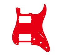 Parti del battipenna per chitarra elettrica Battipenna Per Chitarra Elettrica Per Piastra Antigraffio A 11 Fori Bobina Humbucker HH Per Parti Di Chitarra(4Ply12)