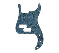 Parti del battipenna per chitarra elettrica Chitarra Elettrica - Per Battipenna Per Basso Fd Standard P Piastra Antigraffio Con Motivo A Fiamma(Black)
