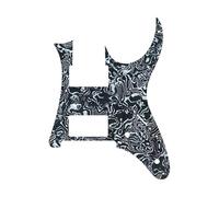 Parti Del Battipenna Per Chitarra Elettrica Pickup Humbucker HH Con Motivo A Fiamma(17)