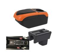 Parti Del Box Portaoggetti Bracciolo Box Per Suzuki Per Swift 05-24 2023 Bracciolo Per Auto Accessori Per Auto Dettagli Interni(S1 black-orange 6USB)