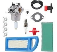 Parti del carburatore del tosaerba Filtro aria carburante carburatore per Briggs per Stratton 14.5-21HP 796109 591731 594593 Carburatore per motore Carburatore in metallo Filtro aria carburatore per s