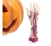Parti del corpo Decorazione Halloween,Mani Piedi Tagliati Terrore Festa | Membri Falsi Sanguinosi Escape Rooms Casa Incantata Cinema Fotografia