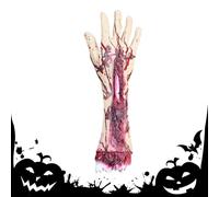 Parti Del Corpo Di Halloween, Falsi Piedi Per Mano Recalizzati Umani, Dettagli Sanguinanti Realistici, Design Leggero Robusto, Oggetti Di Scena Spaventosi Per Case Infestate Per Feste Horror Per Le St