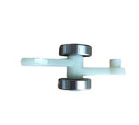 Parti del corrimano della scala mobile Newel SCH409214 con cuscinetti 609RS Utilizzare for 9300 SJEC Materiale forcella singola Fibra di vetro