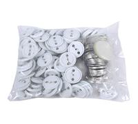 Parti del distintivo del altri utensili manuali altri utensili manuali ed accessori bottone fai-da-te 500 pezzi 44mm/1,75 pollici Coperchio in metallo Coperchio posteriore per pellicola traspare