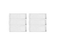 Parti Del Filtro Della Scatola Del Contenitore Della Polvere Del Serbatoio Dell'acqua 2 In 1 Compatibili For Xiaomi Mijia Mop Pro/3C/STYJ02YM/S12/S10 VIOMI V2/V2/V3Pro Robot Aspirapolvere(6pc Filter)